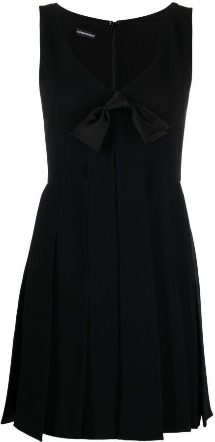 Emporio Armani Mouwloze jurk Zwart