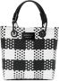 Emporio Armani MyEA geweven shopper Zwart - Thumbnail 1
