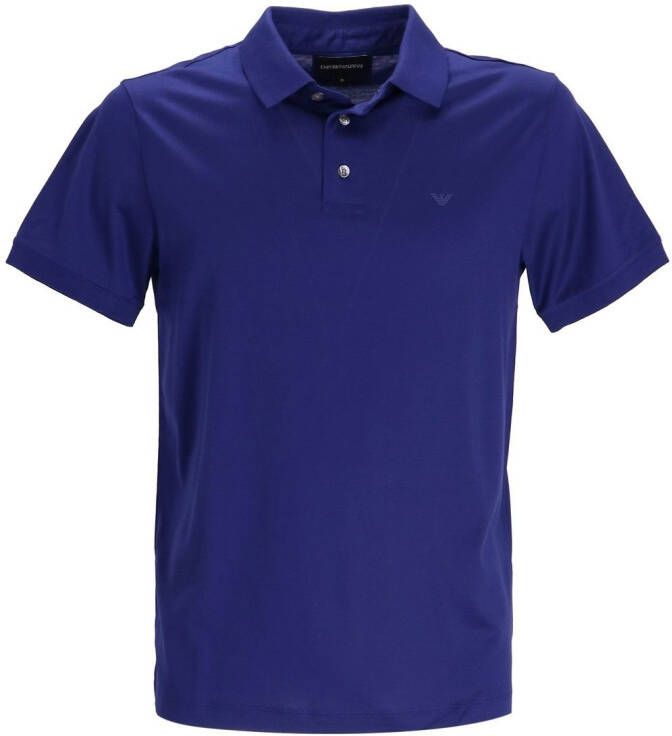 Emporio Armani Poloshirt Blauw