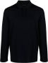 Emporio Armani Poloshirt met logo-reliëf Blauw - Thumbnail 1