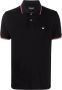 Emporio Armani Poloshirt met logoprint Zwart - Thumbnail 1