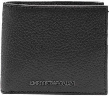 Emporio Armani Portemonnee met logoplakkaat Grijs