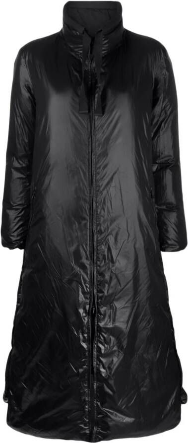 Emporio Armani Oversized mantel Zwart