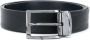 Emporio Armani Riem met vierkante gesp Zwart - Thumbnail 1
