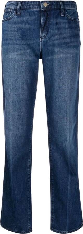 Emporio Armani Ruimvallende jeans Blauw