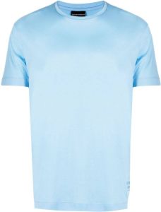 Emporio Armani short-sleeve T-shirt Blauw