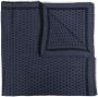 Emporio Armani Sjaal met logoprint Blauw - Thumbnail 1