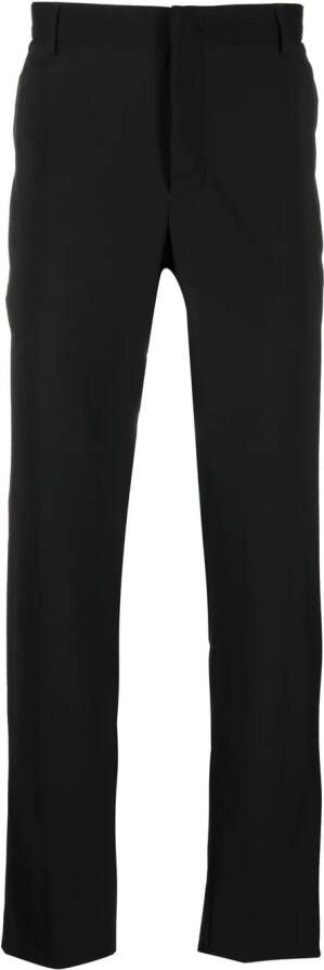 Emporio Armani Slim-fit pantalon Zwart
