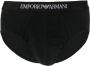 Emporio Armani Slip met logoband Zwart - Thumbnail 1