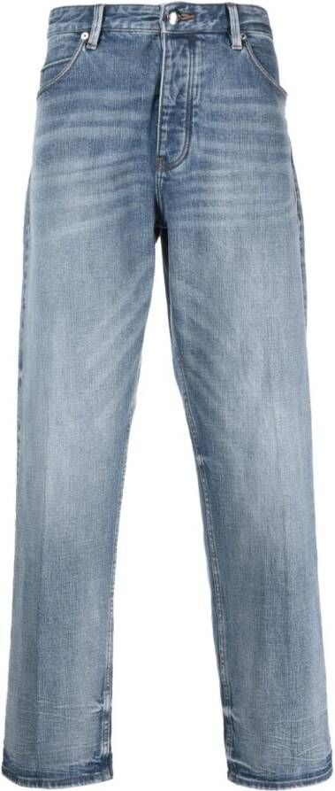 Emporio Armani Straight jeans Blauw