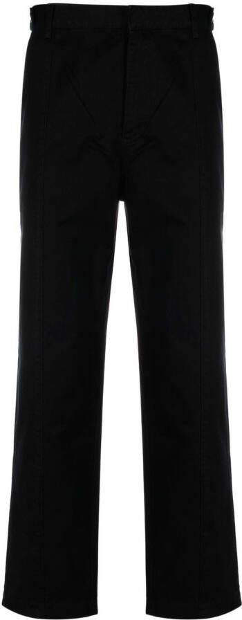 Emporio Armani Straight broek Zwart