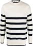 Emporio Armani Ribgebreide sweater Wit - Thumbnail 1