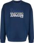 Emporio Armani Sweater met logoprint Blauw - Thumbnail 1