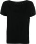 Emporio Armani T-shirt met boothals Zwart - Thumbnail 1