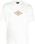 Emporio Armani T-shirt met geborduurd logo Wit - Thumbnail 1