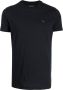 Emporio Armani T-shirt met logopatch Blauw - Thumbnail 1