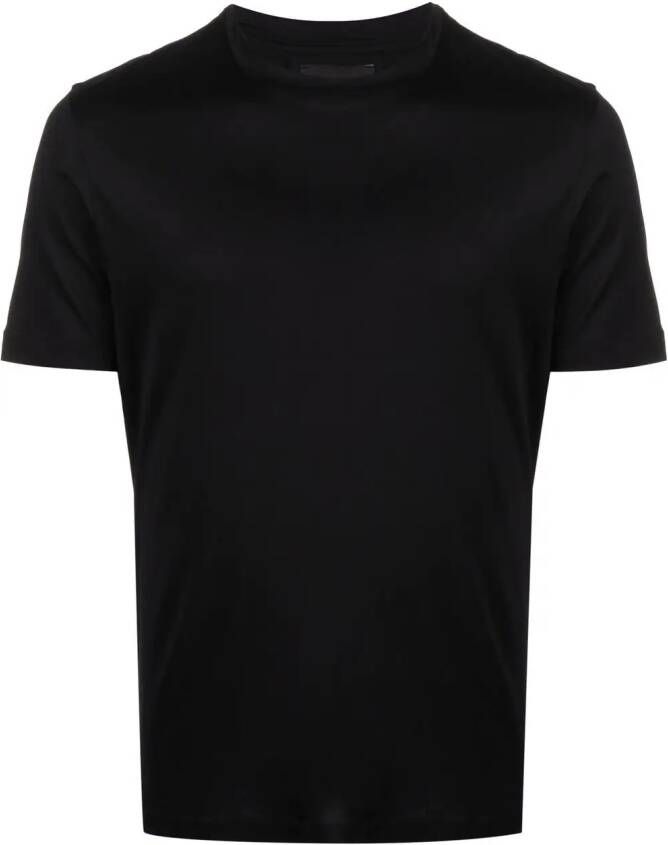 Emporio Armani T-shirt met logopatch Zwart
