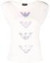 Emporio Armani T-shirt met logoprint Beige - Thumbnail 1
