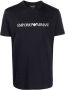 Emporio Armani T-shirt met logoprint Blauw - Thumbnail 1