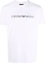 Emporio Armani T-shirt met logoprint Wit - Thumbnail 1