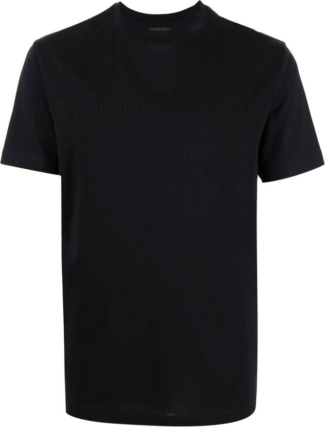 Emporio Armani T-shirt met logoprint Zwart