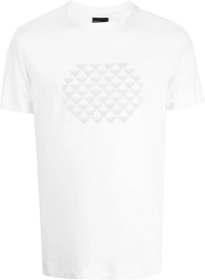 Emporio Armani T-shirt met ronde hals Wit