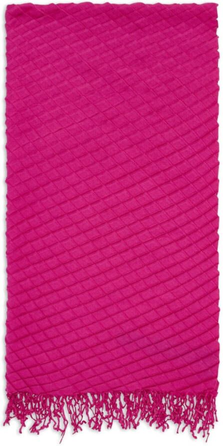 Emporio Armani Sjaal met textuur Roze
