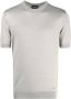 Emporio Armani T-shirt van scheerwol Grijs - Thumbnail 1