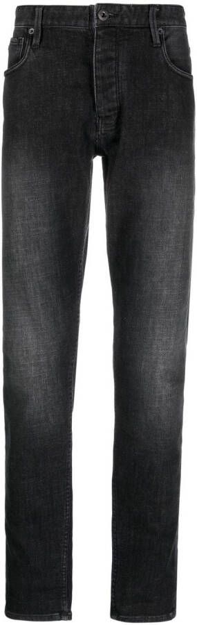 Emporio Armani Straight jeans Zwart