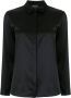 Emporio Armani Zijden blouse Blauw - Thumbnail 1