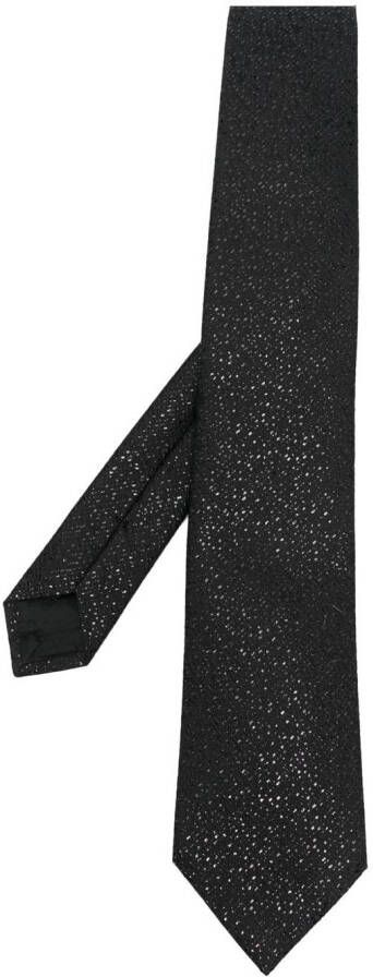 Emporio Armani Zijden stropdas Zwart