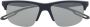 Emporio Armani Zonnebril met oversized montuur Grijs - Thumbnail 1