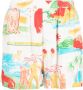 Endless Joy Shorts met print Wit - Thumbnail 1