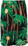 Endless Joy Bermuda shorts met palmboomprint Zwart - Thumbnail 1