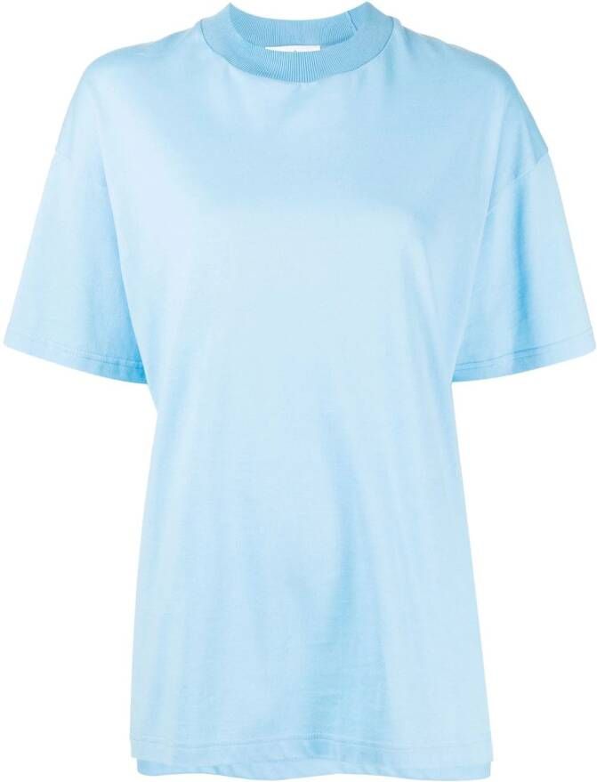 Enföld T-shirt met zijsplit Blauw