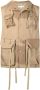 Engineered Garments Bodywarmer met dierenprint Bruin - Thumbnail 1
