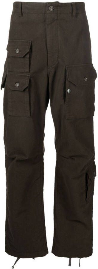 Engineered Garments Straight broek Groen