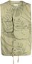 Engineered Garments Gilet met bladerenprint Groen - Thumbnail 1