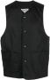 Engineered Garments Gilet met knopen Zwart - Thumbnail 1