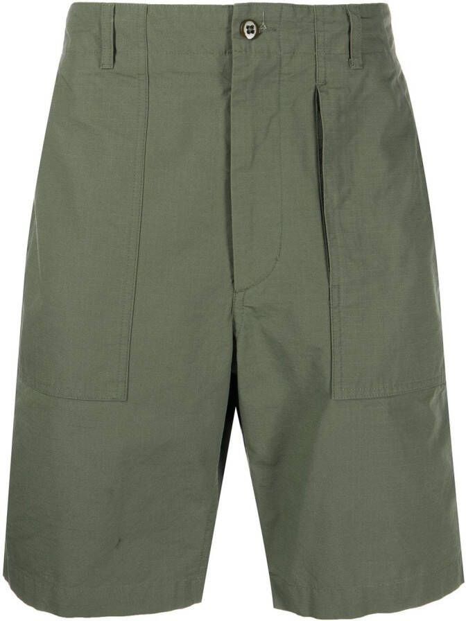 Engineered Garments High waist shorts Groen