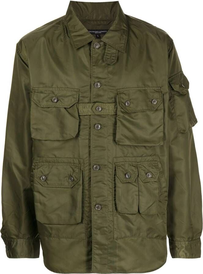 Engineered Garments Shirtjack Groen