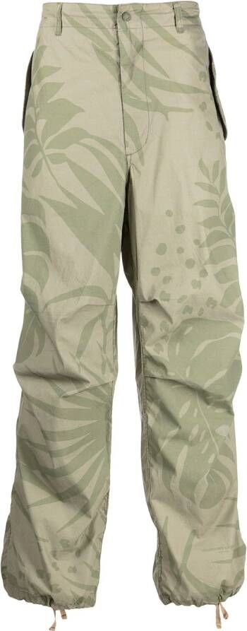 Engineered Garments Straight broek Groen