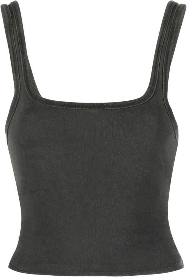 ENTIRE STUDIOS Cropped top Zwart
