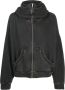 ENTIRE STUDIOS Hoodie met rits Zwart - Thumbnail 1