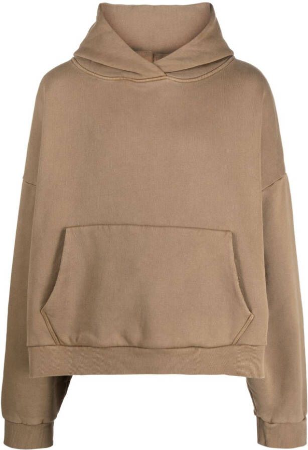 ENTIRE STUDIOS Hoodie met verlaagde schouders Beige