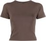 ENTIRE STUDIOS T-shirt van biologisch katoen Bruin - Thumbnail 1