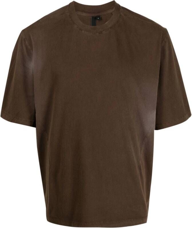 ENTIRE STUDIOS T-shirt van biologisch katoen Bruin