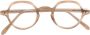 Epos Bril met rond montuur Beige - Thumbnail 1