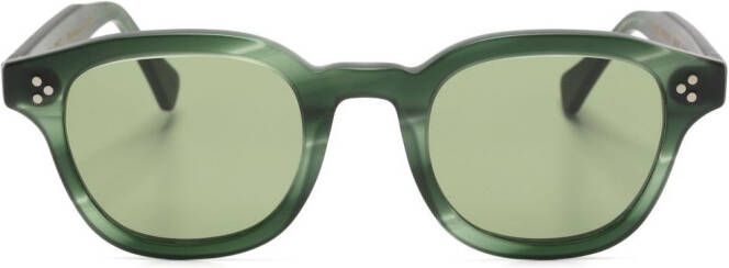 Epos Zonnebril met vierkant montuur Groen