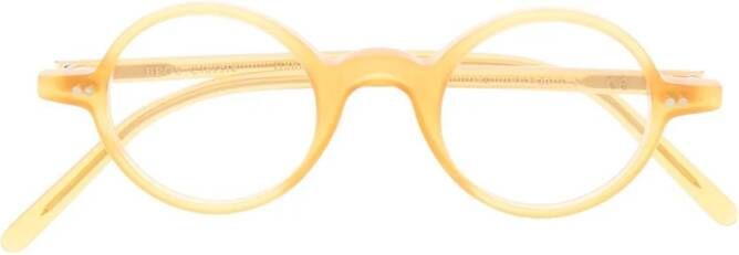 Epos Ermes bril met rond montuur Geel